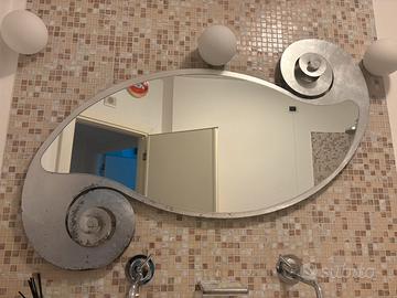 Specchio di design Arti & Mestieri “Circe Ovale”