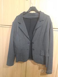 Giacca donna in nero e bianco