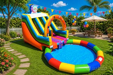 Acquascivoli Gonfiabili x Bimbi x Acquapark,Resort