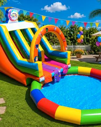 Acquascivoli Gonfiabili x Bimbi x Acquapark,Resort