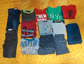 21 vestiti per bambino età 5 anni