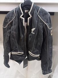 giubbino in pelle Suomy Honda lifestyle da donna