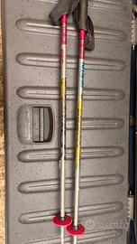 Bastoncini e scarpone sci bambini 4/5 anni