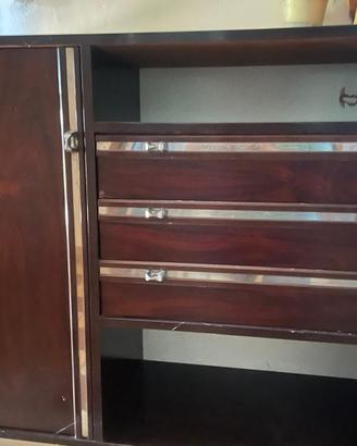 Mobile Comò Credenza Vintage Anni 70/80 Lucido