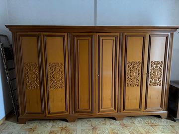 Camera matrimoniale legno massello