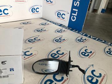 Specchio sinistro Fiat Seicento con comando intern