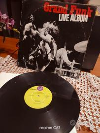 LP Grand Funk Live Album LP Vinile