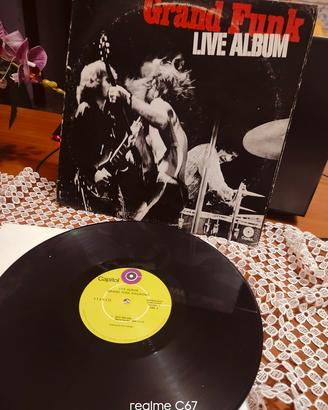 LP Grand Funk Live Album LP Vinile