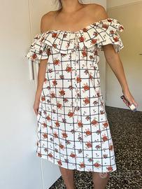 Abito vestito Zara con e senza spalline L