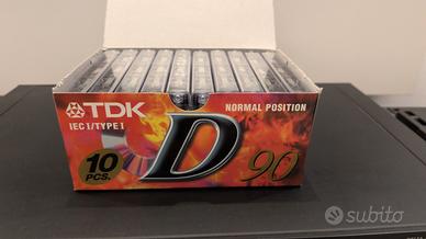 Audiocassette TDK 90 Min D