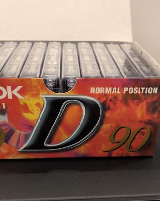 Audiocassette TDK 90 Min D