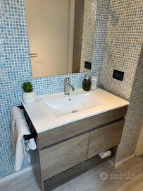 mobile sospeso lavabo bagno