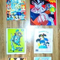 Lotto Riviste Anime Vintage: Dragon Ball e Poster