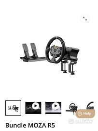 bundle moza r5 simracing più molla freno