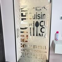 Porta a vetro cucina