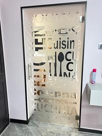 Porta a vetro cucina