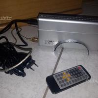 Box in alluminio per hard disk Media Player