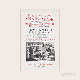Eustachio Tabulae Anatomicae 1994 anastatica