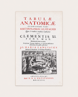 Eustachio Tabulae Anatomicae 1994 anastatica