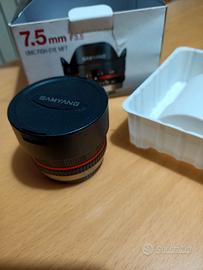 Obiettivo Samyang 7.5mm f3.5
