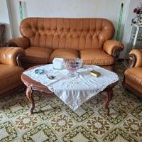 divano pelle vintage