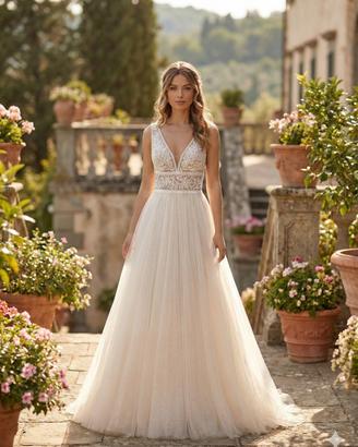 Abito da Sposa NICOLE MILANO (Romance) - Rosato