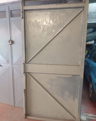 N.3 Porte in ferro per garage o deposito + lateral