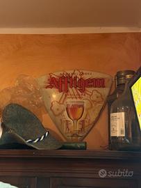 Insegna scudo birra affligem