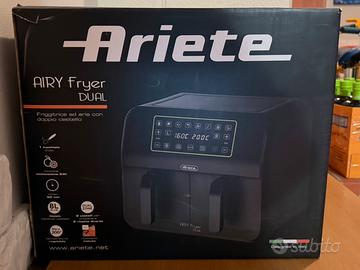 Nuova friggitrice ad aria Ariete Airy DUAL 4623