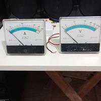 Apparato Cb voltmetro/amperometro