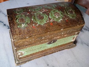 Scrigno / portagioie / portagioielli modernariato