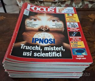 Lotto riviste Focus 2002