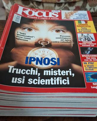 Lotto riviste Focus 2002