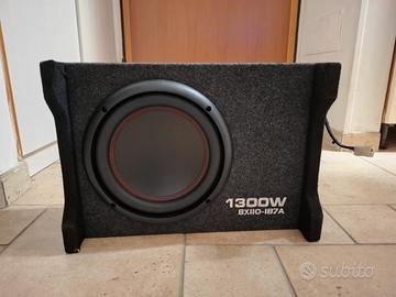 DME BOOMBOX BX110-187A Subwoofer per Auto 10'' 130