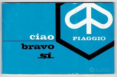 libretto uso Piaggio ciao, bravo,si