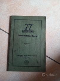 Manuale depoca per la manutenzione per Chrysler 77