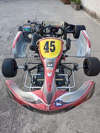Go-Kart telaio CRG motore ROTAX 125cc monomarcia