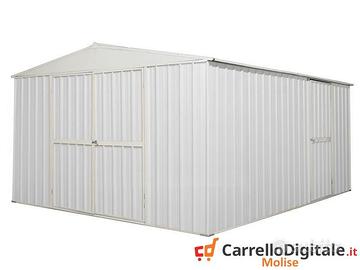 Box prefabbricato acciaio lamiera 360x430 bianco