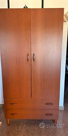 Armadio 2 ante e 2 cassetti
