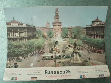 FONOSCOPE - Cartolina sonora - Milano - Castello