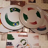 Set 4 piatti da pizza Brandani