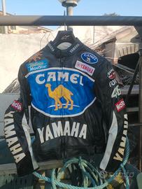 GIACCA IN PELLE MOTO YAMAHA