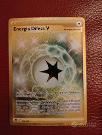 Carta pokemon Energia difesa V