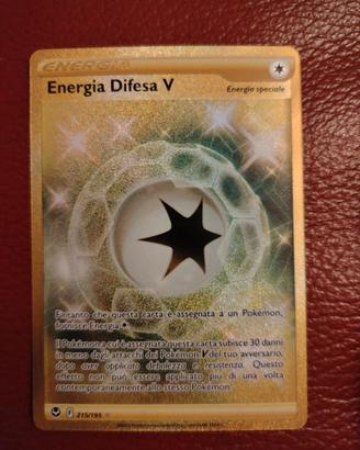 Carta pokemon Energia difesa V
