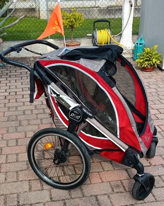 CARRELLO BICI PORTA BIMBI