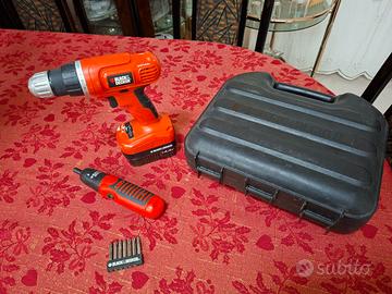 Avvitatori Black&Decker con valigia trasporto