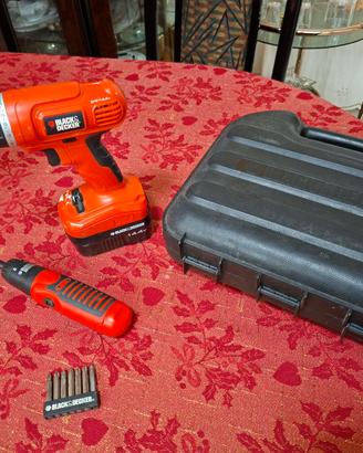 Avvitatori Black&Decker con valigia trasporto