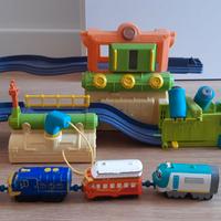 Chuggington playset rimessaggio e lavaggio