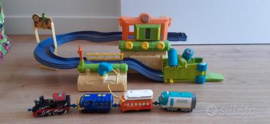 Chuggington playset rimessaggio e lavaggio