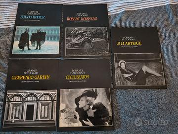 I Grandi Fotografi Fabbri Editori Lotto 5 volumi